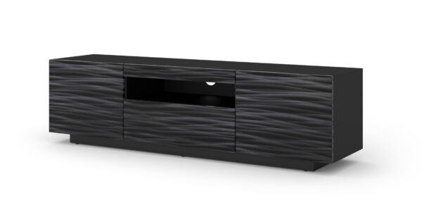 Szafka RTV Aura cm uniwersalna wisząca stojąca czarna sahara