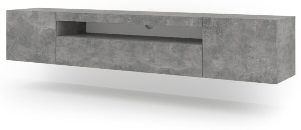 Szafka RTV Aura cm uniwersalna wisząca stojąca beton