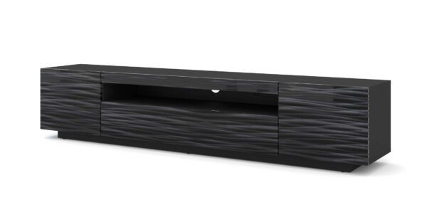 Szafka RTV Aura cm uniwersalna wisząca stojąca czarna sahara