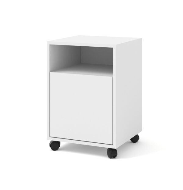 BIMOTION Szafka pod biurko na kółkach cm biała